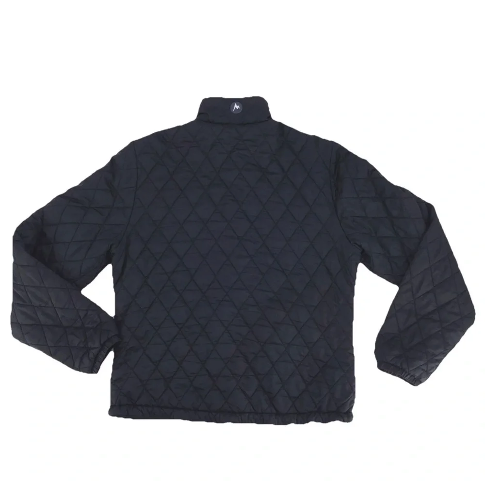 Marmot Women's PrimaLoft Black Quilted Full Zip Long Sleeve Jacket Size Medium - Picture 16 of 16